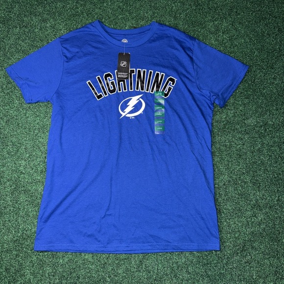 Other - Men's NHL Tampa Bay Lightning Blue T Shirt Size‎ Large S1S2